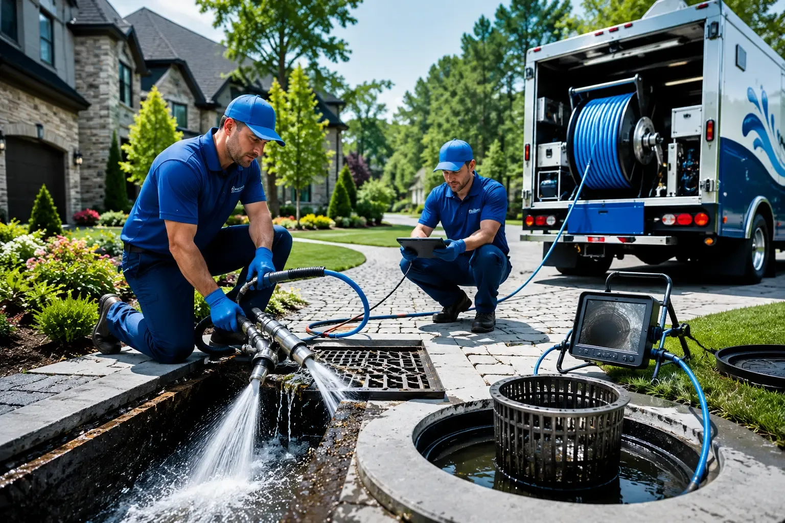 Local outdoor drain cleaning professionals in Eldorado, OK